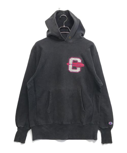 Champion（チャンピオン）Champion (チャンピオン) リバースウィーブスウェット ブラック サイズ:Lの古着・服飾アイテム