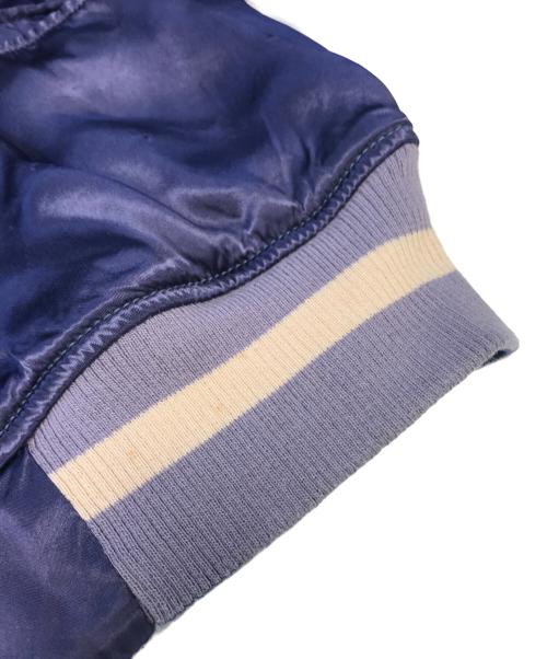 I'm from JAPAN（アイムフロムジャパン）I'm from JAPAN (アイムフロムジャパン) Hollywood Ranch Market (ハリウッドランチマーケッド) スカジャン ブルー×パープル サイズ:Sの古着・服飾アイテム