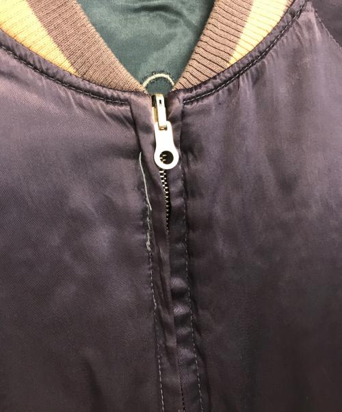 I'm from JAPAN（アイムフロムジャパン）I'm from JAPAN (アイムフロムジャパン) Hollywood Ranch Market (ハリウッドランチマーケッド) スカジャン ブルー×パープル サイズ:Sの古着・服飾アイテム