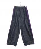 Needlesニードルズ）の古着「ヒザデルトラックパンツ」｜ブラック