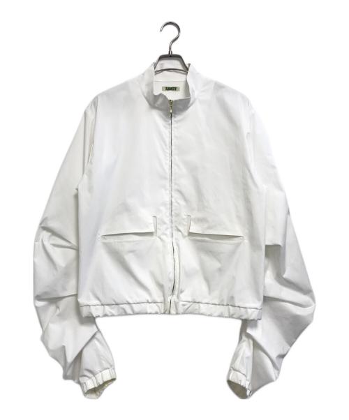 RANDY（ランディー）RANDY (ランディー) Lame BLOUSON/ブルゾン ホワイト サイズ:2の古着・服飾アイテム