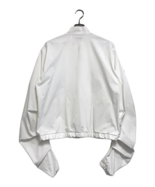 RANDY（ランディー）RANDY (ランディー) Lame BLOUSON/ブルゾン ホワイト サイズ:2の古着・服飾アイテム