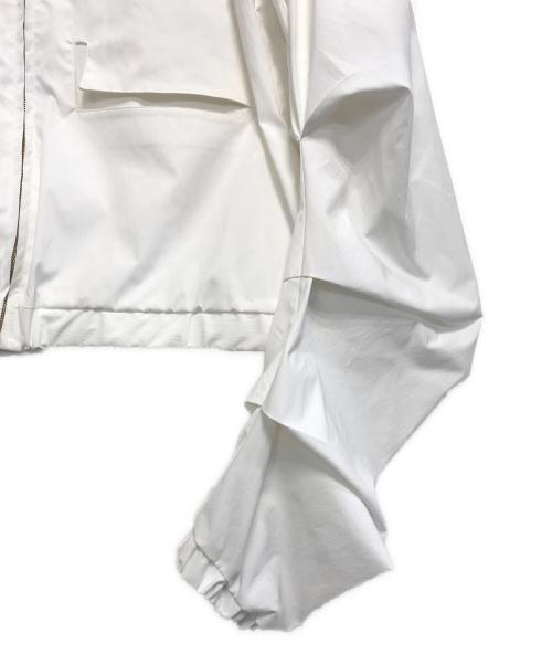 RANDY（ランディー）RANDY (ランディー) Lame BLOUSON/ブルゾン ホワイト サイズ:2の古着・服飾アイテム