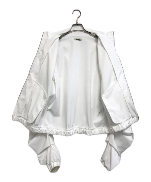 RANDY（ランディー）RANDY (ランディー) Lame BLOUSON/ブルゾン ホワイト サイズ:2の古着・服飾アイテム