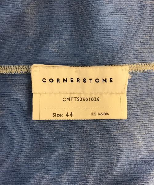 CORNERSTONE（コーナーストーン）CORNERSTONE (コーナーストーン) Tシャツ スカイブルー サイズ:44の古着・服飾アイテム
