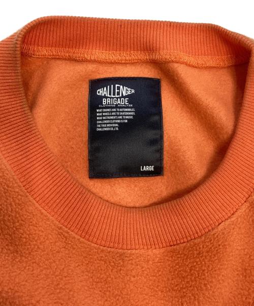 CHALLENGER（チャレンジャー）CHALLENGER (チャレンジャー) END WAR FLEECE オレンジ サイズ:LARGEの古着・服飾アイテム