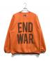 CHALLENGER（チャレンジャー）の古着「END WAR FLEECE」｜オレンジ