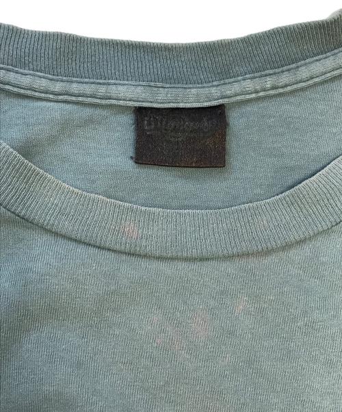 キャラクターTシャツ（キャラクターTシャツ）キャラクターTシャツ (キャラクターTシャツ) 90s SNOOPY(スヌーピー) プリントTシャツ グリーン サイズ:XLの古着・服飾アイテム