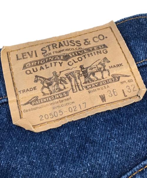 LEVI'S（リーバイス）LEVI'S (リーバイス) 505 デニムパンツ インディゴ サイズ:W36×L32の古着・服飾アイテム