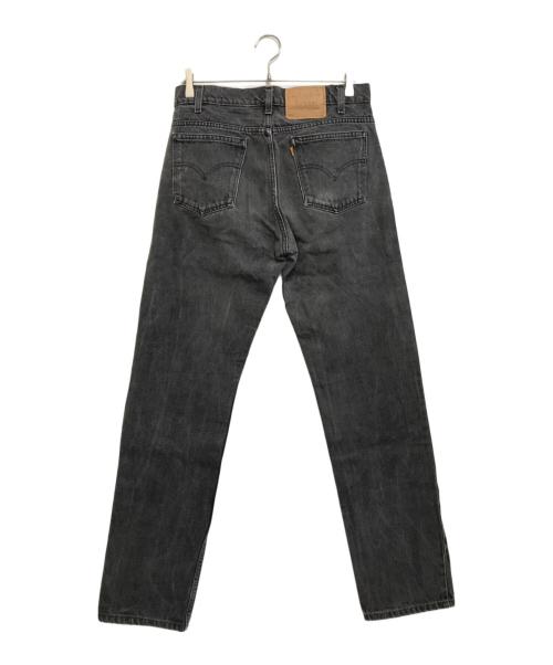 LEVI'S（リーバイス）LEVI'S (リーバイス) 505 先染め ブラックデニム ブラック サイズ:W32×L32の古着・服飾アイテム