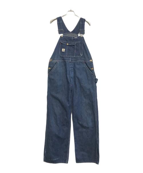 Bluebell（ブルーベル）Bluebell (ブルーベル) デニムオーバーオール インディゴ サイズ:表記なしの古着・服飾アイテム