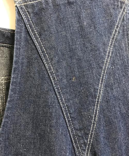 Bluebell（ブルーベル）Bluebell (ブルーベル) デニムオーバーオール インディゴ サイズ:表記なしの古着・服飾アイテム