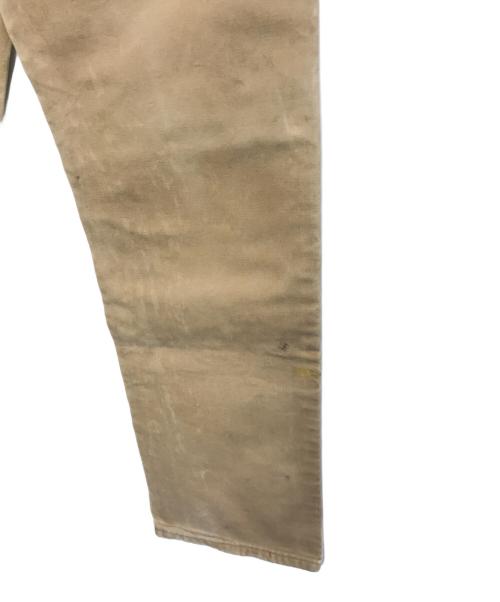 CarHartt（カーハート）CarHartt (カーハート) ダブルニーペインターパンツ ベージュ サイズ:W33×L34の古着・服飾アイテム