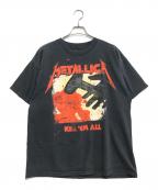 バンドTシャツバンドTシャツ）の古着「00s METALLICA(メタリカ) バンドTシャツ」｜ブラック