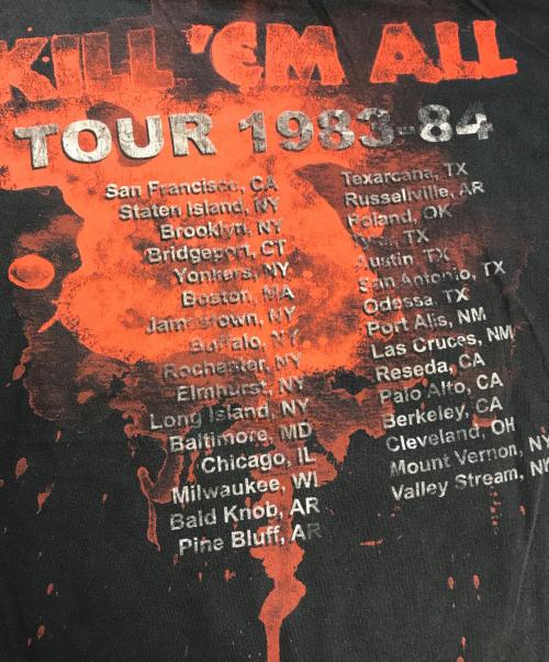 バンドTシャツ（バンドTシャツ）バンドTシャツ (バンドTシャツ) 00s METALLICA(メタリカ) バンドTシャツ ブラック サイズ:表記なしの古着・服飾アイテム