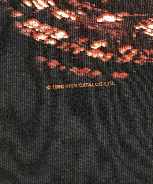 バンドTシャツ（バンドTシャツ）バンドTシャツ (バンドTシャツ) 90s KISS(キス) バンドTシャツ ブラック サイズ:Lの古着・服飾アイテム
