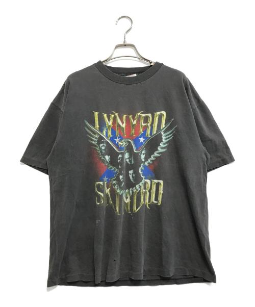 バンドTシャツ（バンドTシャツ）バンドTシャツ (バンドTシャツ) 90s LYNYRD SKYNYRD(レーナード・スキナード) バンドTシャツ ブラック サイズ:XLの古着・服飾アイテム