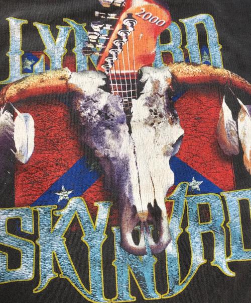 バンドTシャツ（バンドTシャツ）バンドTシャツ (バンドTシャツ) 90s LYNYRD SKYNYRD(レーナード・スキナード) バンドTシャツ ブラック サイズ:XLの古着・服飾アイテム