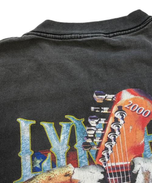 バンドTシャツ（バンドTシャツ）バンドTシャツ (バンドTシャツ) 90s LYNYRD SKYNYRD(レーナード・スキナード) バンドTシャツ ブラック サイズ:XLの古着・服飾アイテム