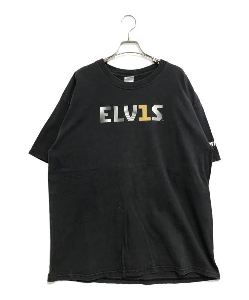 アーティストTシャツ（アーティストTシャツ）アーティストTシャツ (アーティストTシャツ) ELVIS PRESLEY(エルビスプレスリー) アーティストTシャツ ブラック サイズ:XLの古着・服飾アイテム