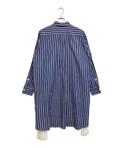sacai（サカイ）sacai (サカイ) Cotton Poplin Dress ネイビー サイズ:2の古着・服飾アイテム