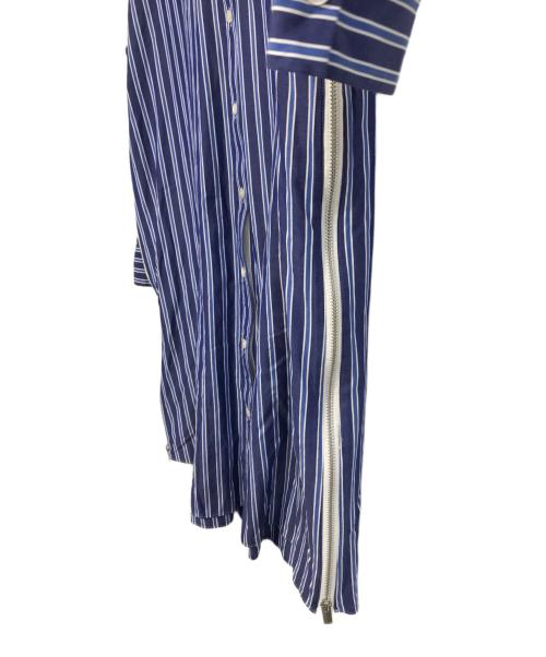 sacai（サカイ）sacai (サカイ) Cotton Poplin Dress ネイビー サイズ:2の古着・服飾アイテム