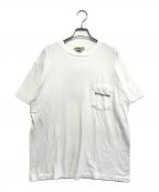 BANANA REPUBLICバナナリパブリック）の古着「ポケットTシャツ」｜ホワイト