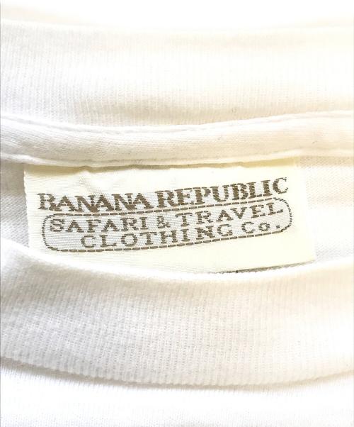 BANANA REPUBLIC（バナナリパブリック）BANANA REPUBLIC (バナナリパブリック) ポケットTシャツ ホワイト サイズ:Ｓの古着・服飾アイテム