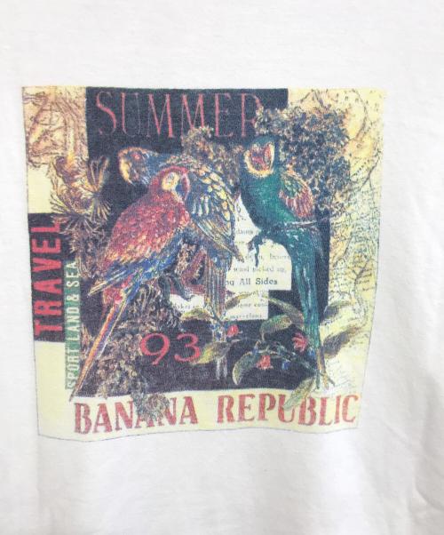 BANANA REPUBLIC（バナナリパブリック）BANANA REPUBLIC (バナナリパブリック) ポケットTシャツ ホワイト サイズ:Ｓの古着・服飾アイテム