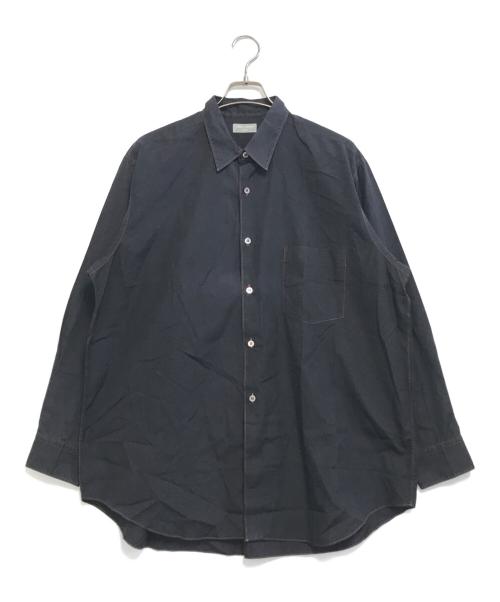 COMME des GARCONS HOMME（コムデギャルソン オム）COMME des GARCONS HOMME (コムデギャルソン オム) オレンジステッチシャツ ネイビー サイズ:表記なしの古着・服飾アイテム