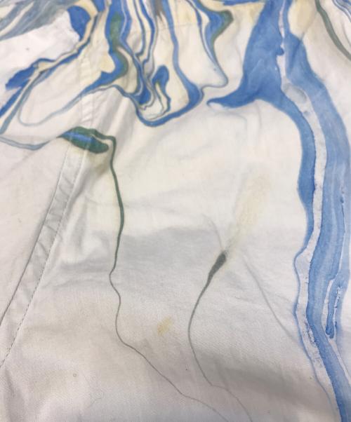 seven by seven（セブンバイセブン）seven by seven (セブンバイセブン) 総柄シャツ スカイブルー サイズ:Mの古着・服飾アイテム