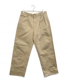 Unlikely（アンライクリー）の古着「Sawtooth Flap 2P Trousers」｜ベージュ