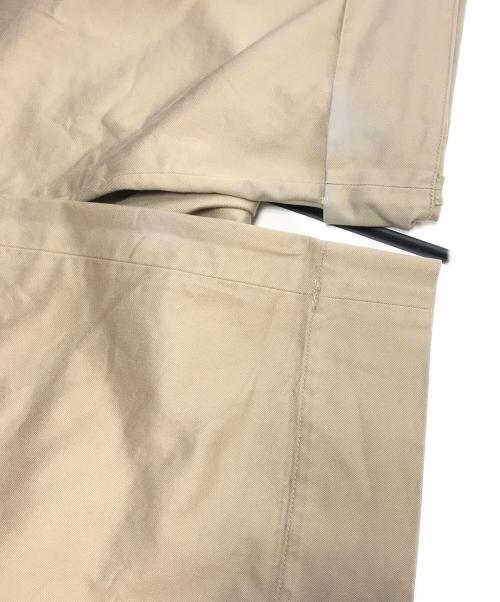 Unlikely（アンライクリー）Unlikely (アンライクリー) Sawtooth Flap 2P Trousers ベージュ サイズ:Lの古着・服飾アイテム