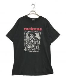 バンドTシャツ（バンドTシャツ）の古着「90s mekons(メコンズ) バンドTシャツ」｜ブラック