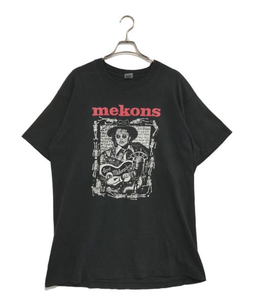 バンドTシャツ（バンドTシャツ）バンドTシャツ (バンドTシャツ) 90s mekons(メコンズ) バンドTシャツ ブラック サイズ:XLの古着・服飾アイテム