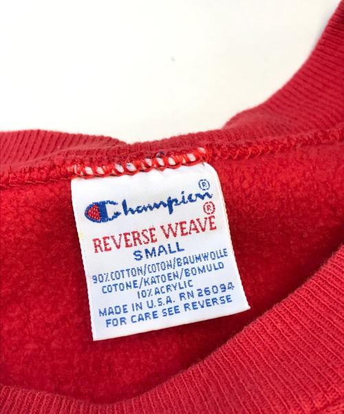 Champion（チャンピオン）Champion (チャンピオン) リバースウィーブスウェット レッド サイズ:Sの古着・服飾アイテム