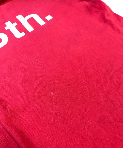 stussy（ステューシー）stussy (ステューシー) プリントTシャツ レッド サイズ:Lの古着・服飾アイテム