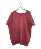 TOWN CRAFTタウンクラフト）の古着「半袖スウェット」｜レッド