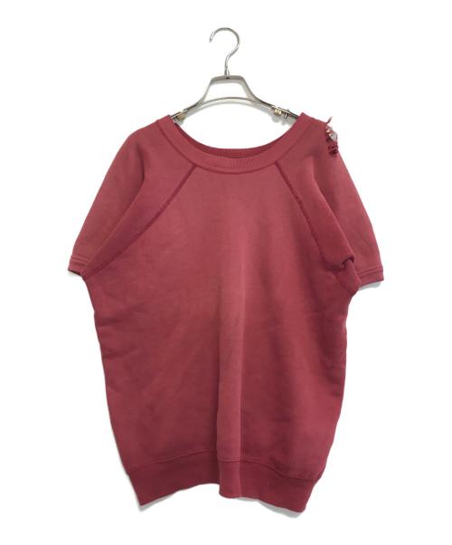 TOWN CRAFT（タウンクラフト）TOWN CRAFT (タウンクラフト) 半袖スウェット レッド サイズ:Lの古着・服飾アイテム