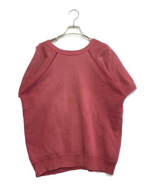 TOWN CRAFT（タウンクラフト）TOWN CRAFT (タウンクラフト) 半袖スウェット レッド サイズ:Lの古着・服飾アイテム