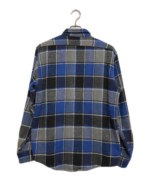 big mac（ビッグマック）big mac (ビッグマック) ヘビーフランネルシャツ ブルー サイズ:MEDIUMの古着・服飾アイテム