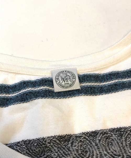 The Duffer N Nephew（ザ・ダファー・アンド・ネフューズ）The Duffer N Nephew (ザ・ダファー・アンド・ネフューズ) ボーダーコットンタンクトップ ホワイト サイズ:Sの古着・服飾アイテム