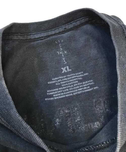 cactus jack（カクタス・ジャック）cactus jack (カクタス・ジャック) プリントTシャツ ブラック サイズ:XLの古着・服飾アイテム