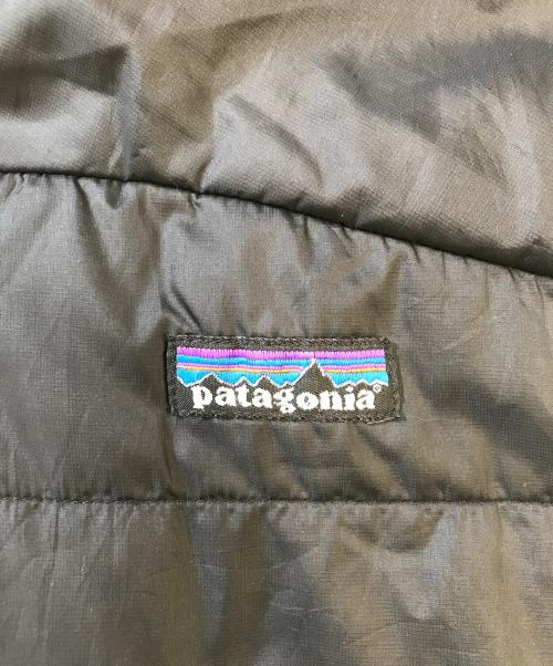 Patagonia（パタゴニア）Patagonia (パタゴニア) マイクロパフフーディージャケット ブラック サイズ:Lの古着・服飾アイテム