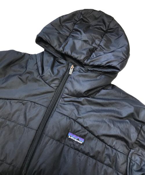Patagonia（パタゴニア）Patagonia (パタゴニア) マイクロパフフーディージャケット ブラック サイズ:Lの古着・服飾アイテム