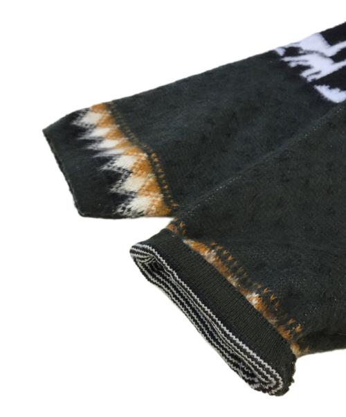 TEJIDOS RUMINAHUI（ヴィンテージ）TEJIDOS RUMINAHUI (ヴィンテージ) エクアドルニット ブラック サイズ:Mの古着・服飾アイテム