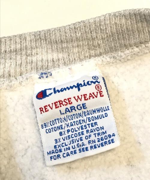 Champion（チャンピオン）Champion (チャンピオン) リバースウィーブスウェット グレー サイズ:Lの古着・服飾アイテム