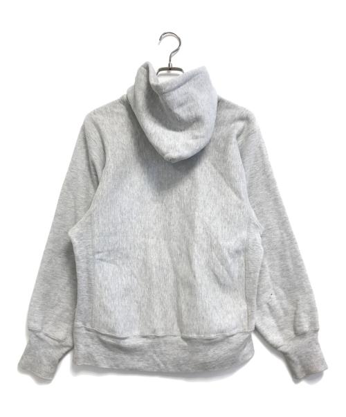 Champion（チャンピオン）Champion (チャンピオン) リバースウィーブスウェットパーカー グレー サイズ:MEDIUMの古着・服飾アイテム