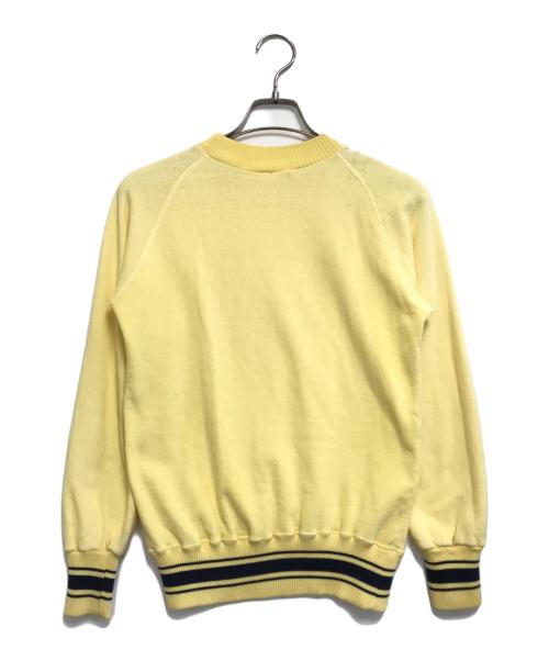 VINTAGE（ヴィンテージ）VINTAGE (ヴィンテージ) ナンバリングスウェット イエロー サイズ:表記なしの古着・服飾アイテム