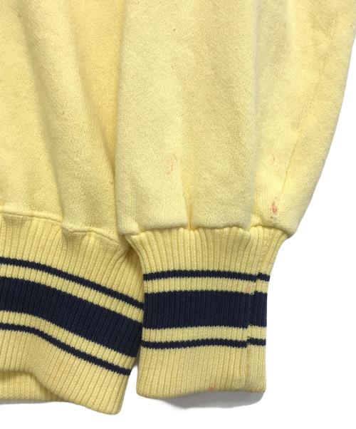 VINTAGE（ヴィンテージ）VINTAGE (ヴィンテージ) ナンバリングスウェット イエロー サイズ:表記なしの古着・服飾アイテム